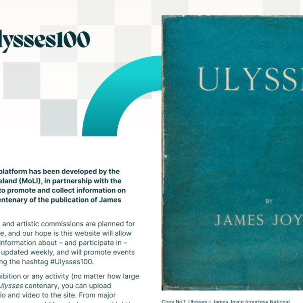 Ulysses100 website screenshot - About page